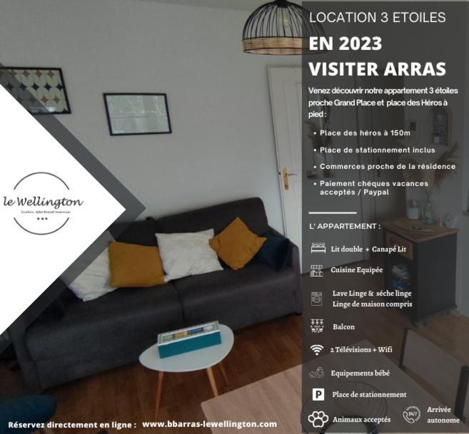 Appartamento Le Wellington Arras Esterno foto